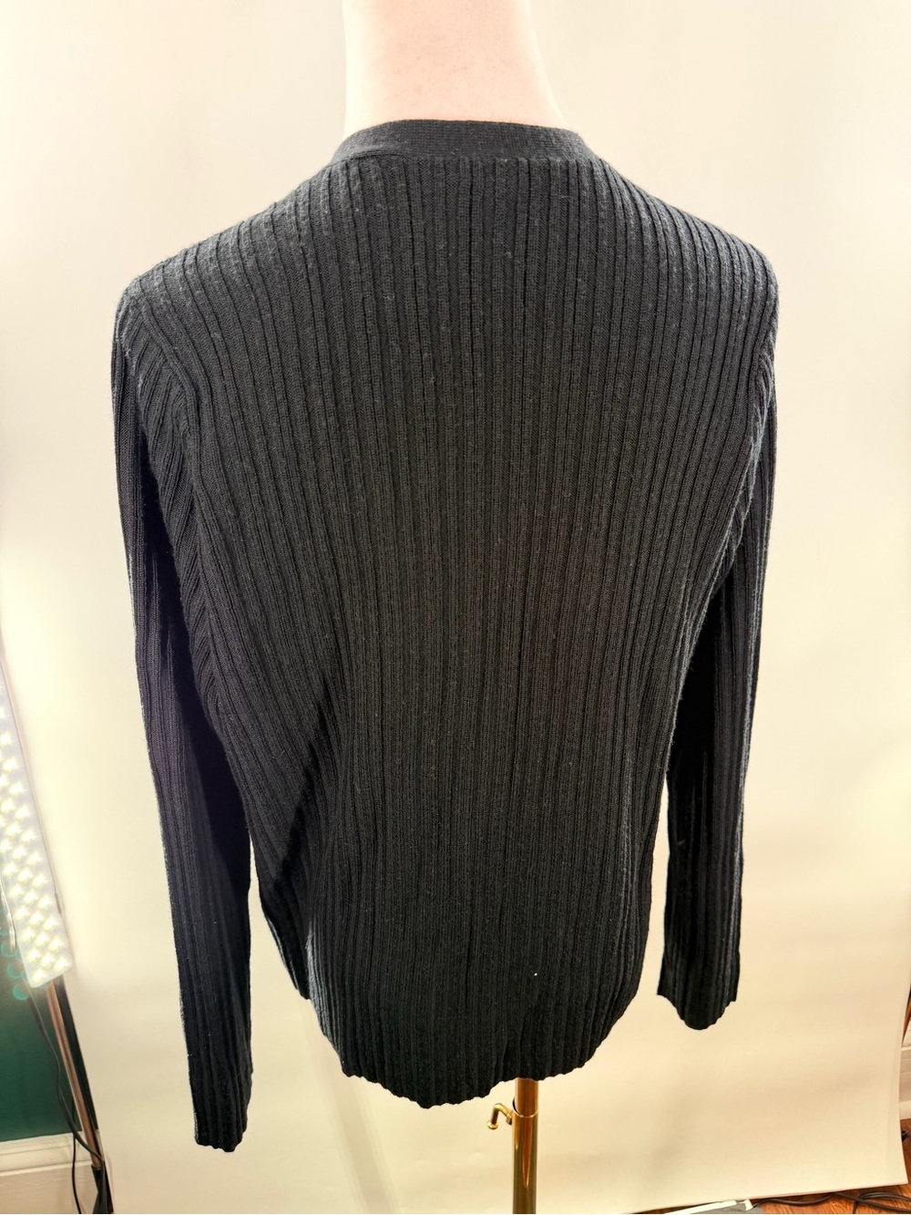 EUC Eileen Fisher V Neck Merino Wool Cardigan - Picture 5 of 7